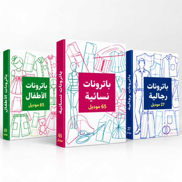 كتاب الباترونات النسائي و الرجالي و الأطفال