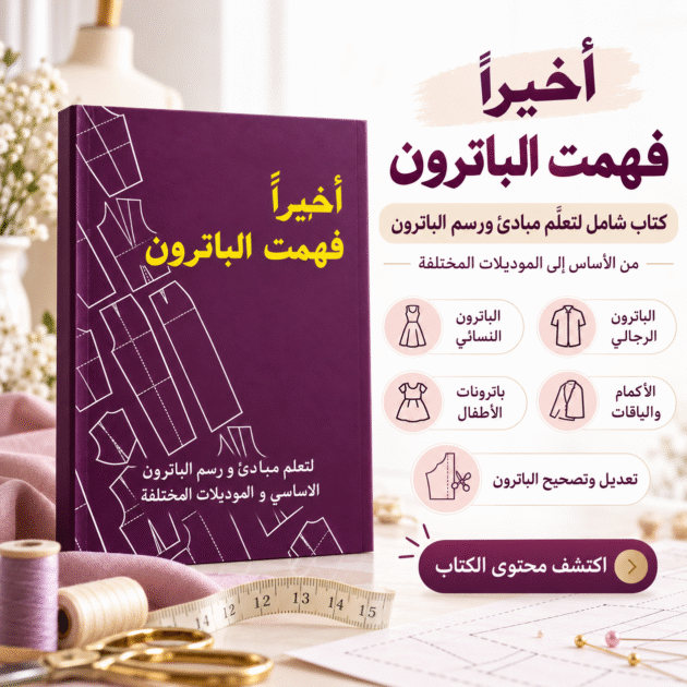 أخيرًا فهمت الباترون | كتاب شامل للباترون النسائي والرجالي والأطفال
